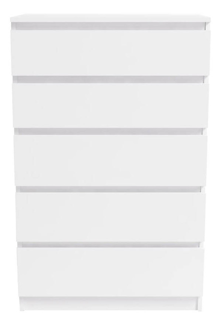 Cassettiera Pari 5 Bianco Opaco