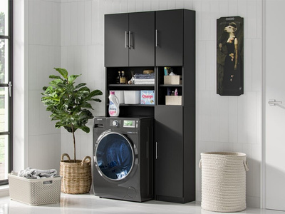 Colonna da bagno Melody Nero Opaco