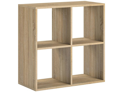 Libreria Platone Sonoma con 4 scaffali