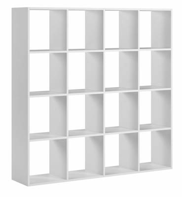 Libreria Ippocrate Bianco Opaco con 16 scaffali 