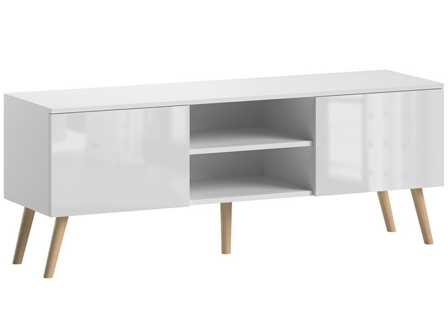 Mobile Tv Romeo Bianco Lucido 140 cm